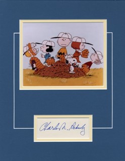 Charles M. Schulz autograph
