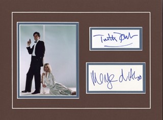 The Living Daylights autograph