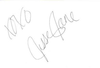 Jesse Jane autograph