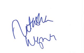 Natasha Wagner autograph