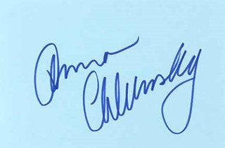 Anna Chlumsky autograph