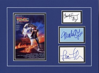 Back to the Future autograph