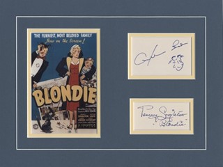 Blondie autograph
