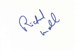 Richard Moll autograph