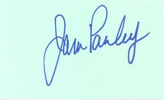 Jane Pauley autograph