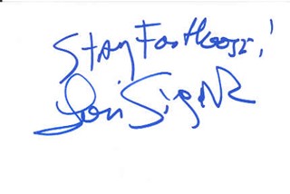 Lori Singer autograph