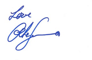 Elke Sommer autograph