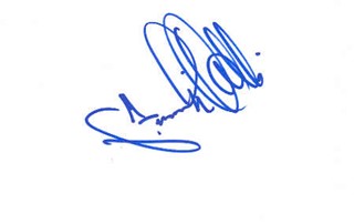 Frankie Valli autograph