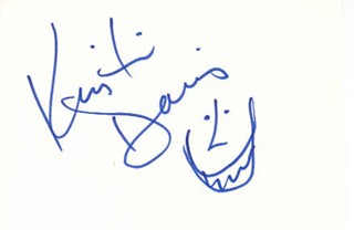 Kristin Davis autograph