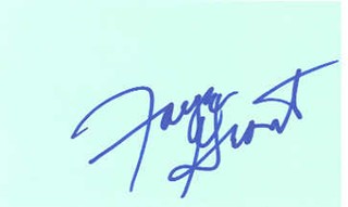 Faye Grant autograph