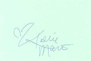 Kellie Martin autograph