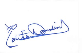 Lolita Davidovich autograph