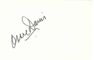 Ossie Davis autograph