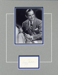 Benny Goodman autograph