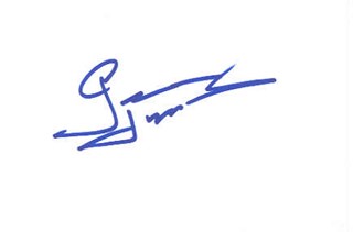 George Hamilton autograph