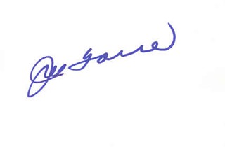 Joe Torre autograph