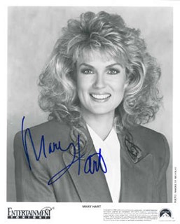 Mary Hart autograph
