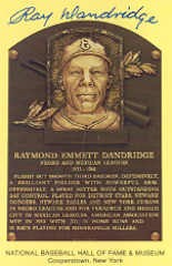 Ray Dandridge autograph