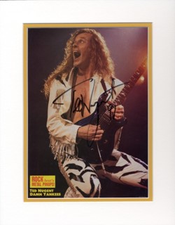 Ted Nugent autograph