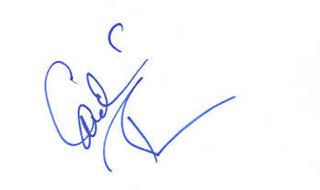 Candice Bergen autograph