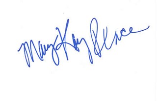 Mary Kay Place autograph