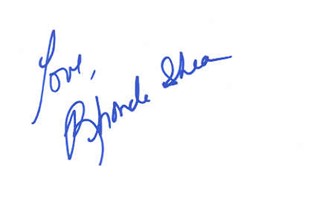 Rhonda Shear autograph