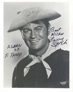 Larry Storch autograph