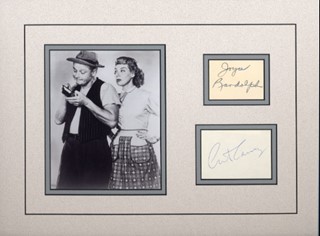 The Honeymooners autograph