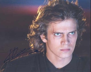 Hayden Christensen autograph