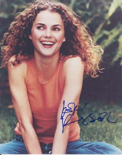 Keri Russell autograph