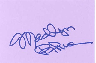 Madlyn Rhue autograph