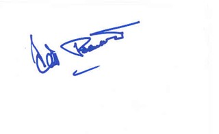 Cliff Robertson autograph