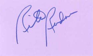 Rita Rudner autograph