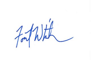 Forest Whitaker autograph