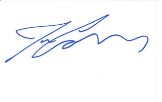 James Cameron autograph