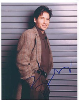 David Duchovny autograph