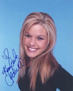 Kimberly Caldwell autograph