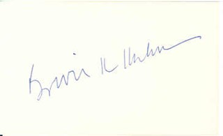 Bowie Kuhn autograph