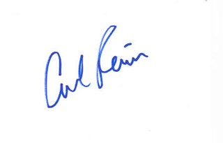 Carl Reiner autograph