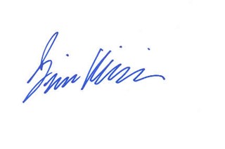 Brian Williams autograph