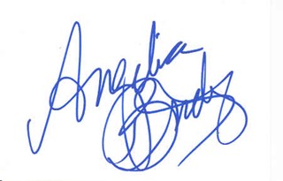 Angelica Bridges autograph