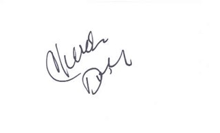 Chuck Daly autograph