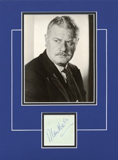 Alan Hale autograph