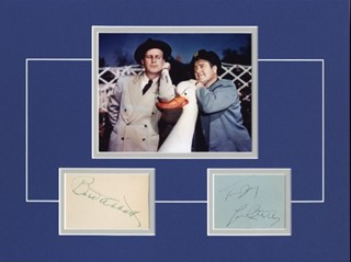 Abbott & Costello autograph