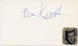 Brian Keith autograph