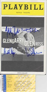 Glengarry Glen Ross autograph