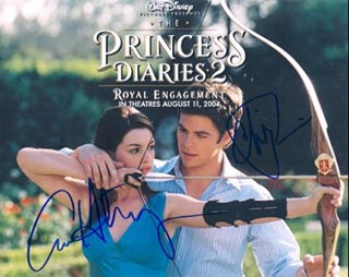 Princess Diaries 2 autograph