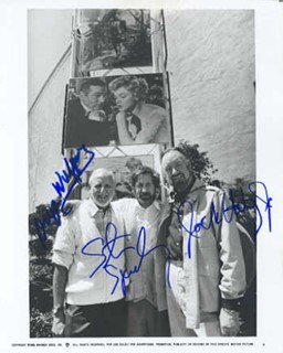 Spielberg, Wolper and Haley autograph
