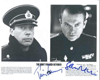 The Hunt for Red October autograph