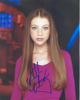 Michelle Trachtenberg autograph
